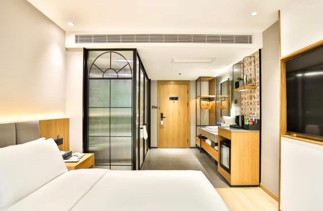 True Go Hotel - Shanghai Jing'An Temple Nanjing West Road Exterior foto